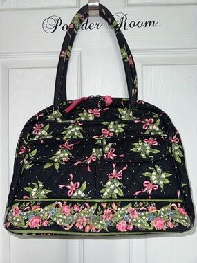 Vera Bradley Bowler Handbag Tote Bag New Hope Retired Spring 2004 Breast Cancer
